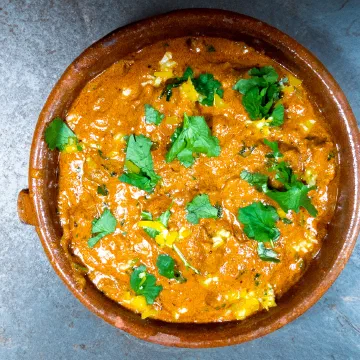 Curry madras met rundvlees